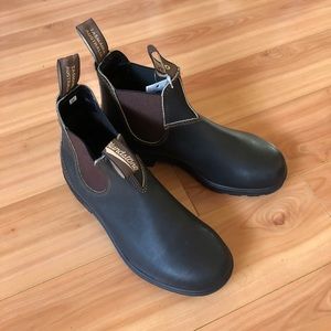NWOB Blundstone 500 series in stout brown